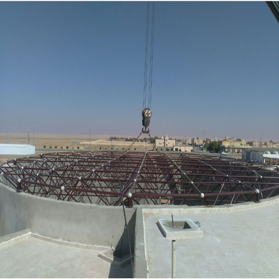Q355 ورشة عمل الهيكل الصلب تصميم 960mm هيكل Peb المستودع 0.8mm