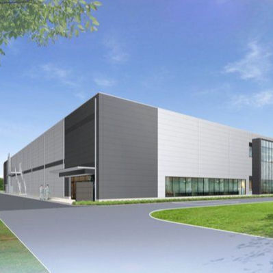 مستودع حظيرة هيكل فولاذي مسبق الصنع خفيف الوزن بمعيار GB