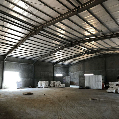 Q235B Single Bay Portal Frame Punching Portal Steel Structure CAD لسقيفة القاعة