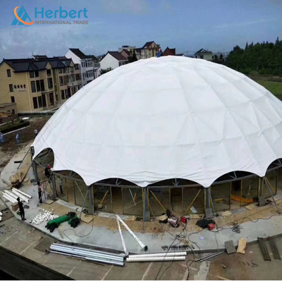 ETFE PTFE هيكل غشاء التوتر 50 مم سقف واجهة Couverture