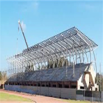 العزل الصوتي الملاعب الرياضية الإطار الفولاذي حسب الطلب اللون والحزمة