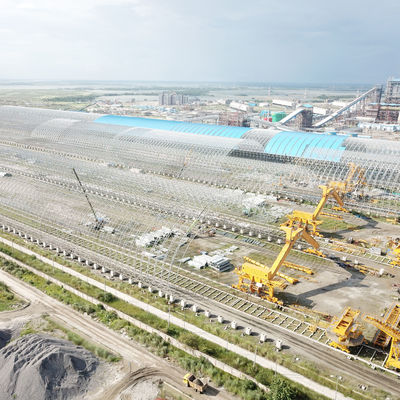 تعظيم المساحة والقوة مع إطارات الفضاء الفولاذية الحل المثالي للهيكل الصناعي