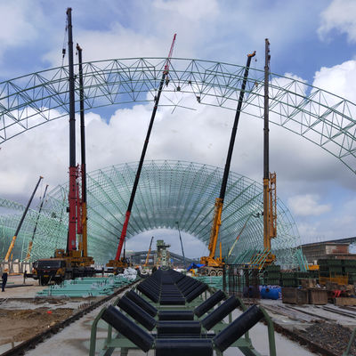 مستودع هيكل فولاذي مخصص، سقيفة صناعية مسبقة الصنع