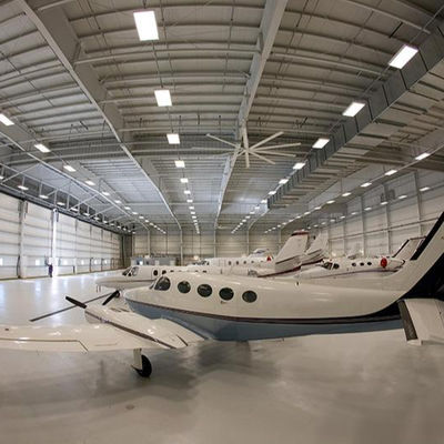 مستودع حظيرة هيكل فولاذي مسبق الصنع خفيف الوزن بمعيار GB