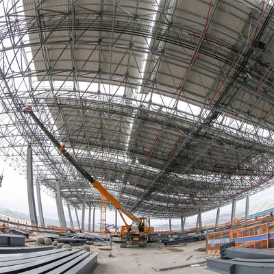 بناء هيكل فولاذي معتمد من قبل CE للمستودع والمنزل