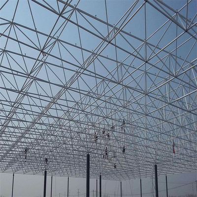 لوحة سطح فولاذية مسبقة الصنع Q235 Q345B لبناء المستودعات