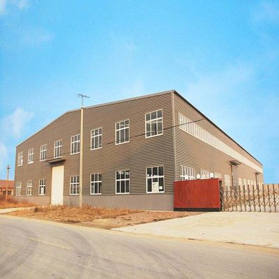 مبنى هيكلي من الفولاذ الخفيف لمعمل المستودعات معيار GB