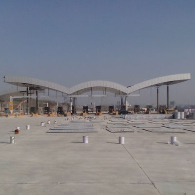 Galvanized Steel Prefabricated Carport Shed 50-70 Years Lifespan