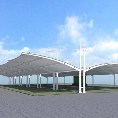 Large Span Precast Steel Space Frame with Light Assembly for Warehouse Building and 15-21 Days Delivery