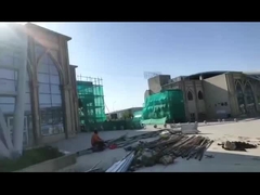 هيكل الفولاذ الإطار الفضاء مخزن خفيف ومبنى ورشة العمل